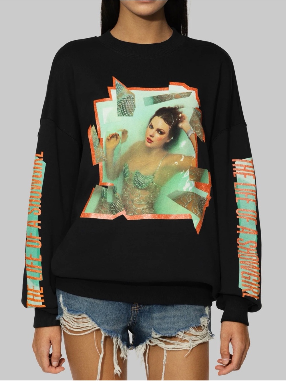 Taylor Swift life of a showgirl Spotify exclusive hoodie